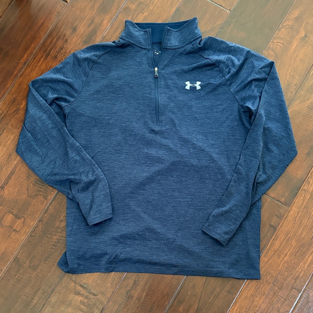 Under Armour Dark Blue Half-Zip Top